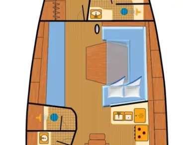 Hire Sailboat Dehler with a boat licence