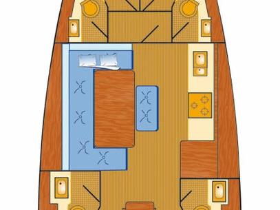 Sailboat hire in Punat - Dufour Dufour 460 Grand Large