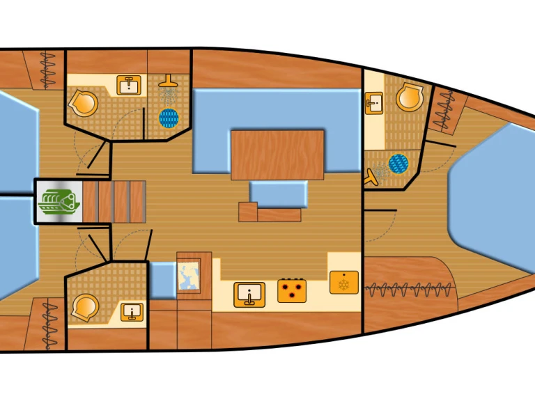 Hire Sailboat with or without skipper Hanse Rogoznica