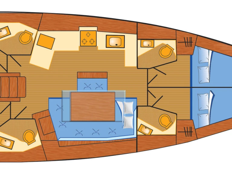 Charter a Bénéteau Oceanis 46.1 in Pula on Samboat
