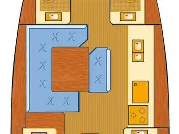 Jeanneau Sun Odyssey 479 charter bareboat or skippered in  Rogoznica