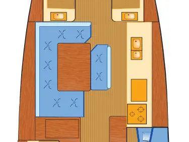 Sailboat hire in Rogoznica - Jeanneau Sun Odyssey 519