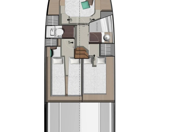 Jeanneau NC 37 charter bareboat or skippered in  Biograd na Moru