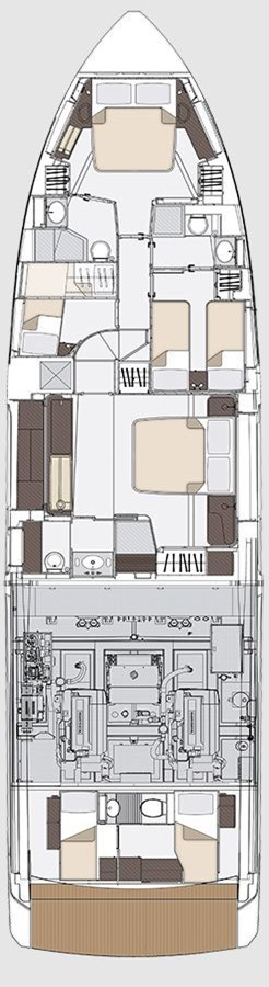 Yacht charter Podstrana - Azimut Azimut 68 on SamBoat