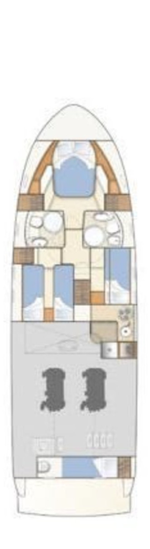 Hire Luxury Yacht with or without skipper Ferretti Podstrana