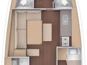 Yacht hire Trogir cheap Dufour 470