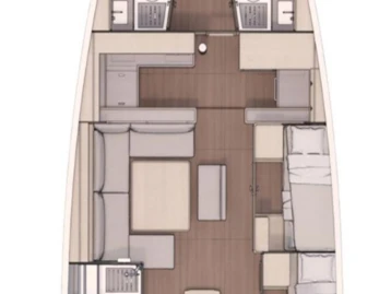 Sailboat hire in Trogir - Dufour Dufour 530