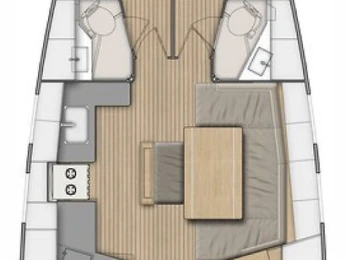 Bénéteau Oceanis 46.1 charter bareboat or skippered in  Biograd na Moru