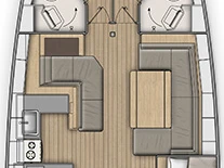 Hire Sailboat Bénéteau with a boat licence