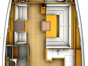 Yacht charter Komolac - Jeanneau Sun Odyssey 419 on SamBoat