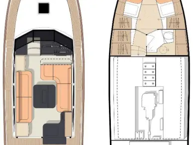 Yacht hire Punat cheap Greenline 33