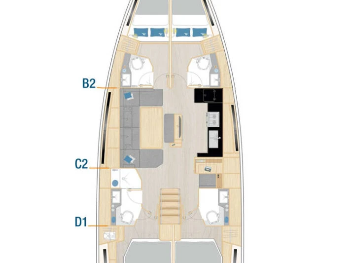 Yacht hire Pula cheap Hanse 460