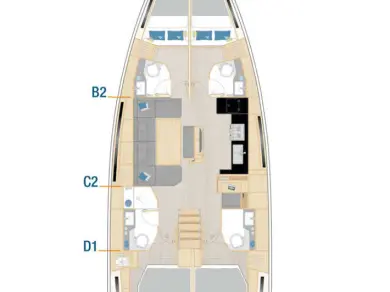 Yacht hire Pula cheap Hanse 460