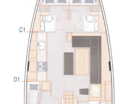 Sailboat hire in Pula - Hanse Hanse 508