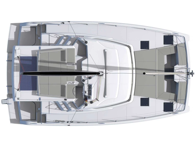 Yacht hire Biograd na Moru cheap Bali Catspace Voile