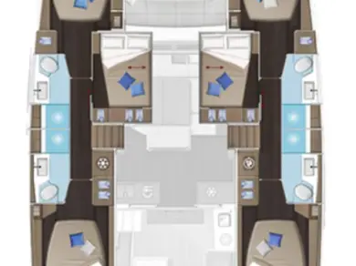 Yacht hire Tromsø cheap Lagoon 51