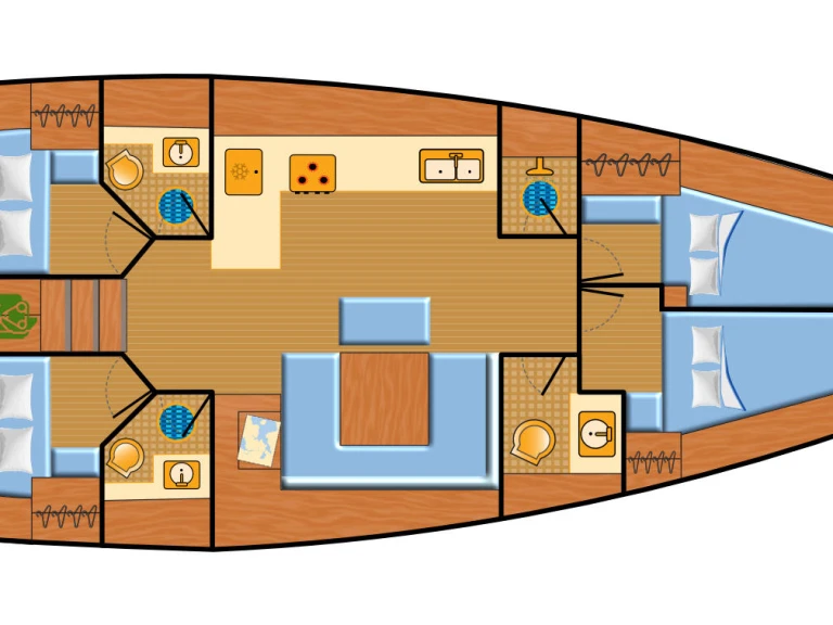 Charter a Bavaria Cruiser 45 in Palma de Mallorca on Samboat