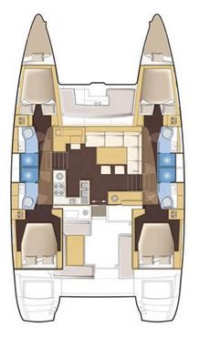 Charter a Lagoon Lagoon 450 in Alimos on Samboat