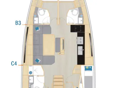 Hanse Hanse 460 charter bareboat or skippered in  Fethiye