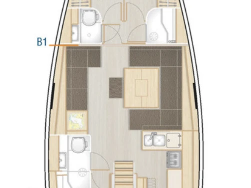 Hire Sailboat with or without skipper Hanse Kaštela