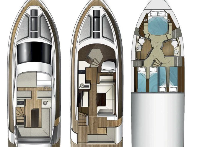 Yacht charter Sukošan - Galeon Galeon 420 Fly - 3 cab. on SamBoat