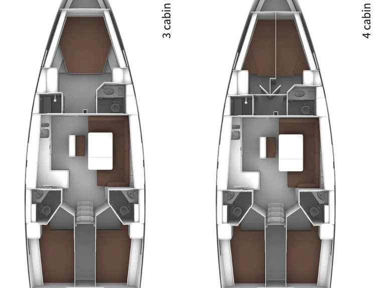 Yacht hire Fethiye cheap Cruiser 46