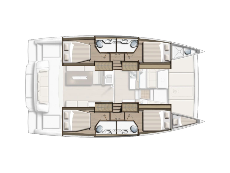 Catamaran hire in Pirovac - Bali Bali 4.2