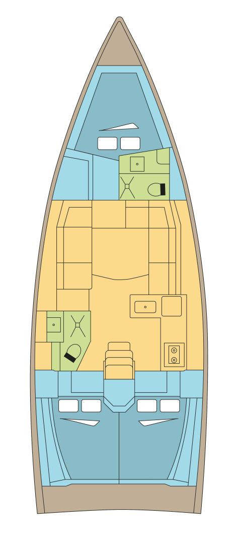 Sailboat to hire Gouvia at the best price