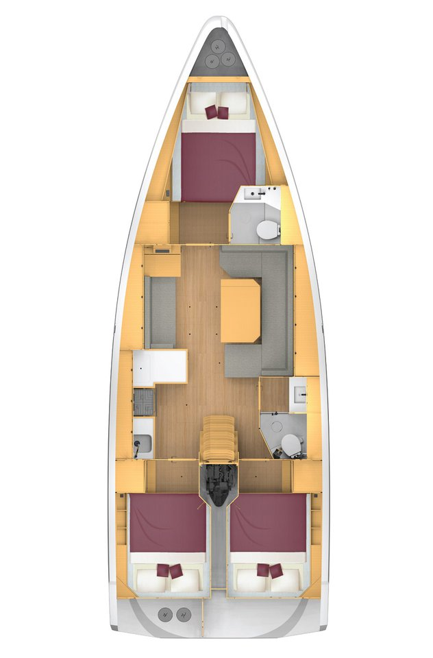 Yacht hire Pula cheap Bavaria C42