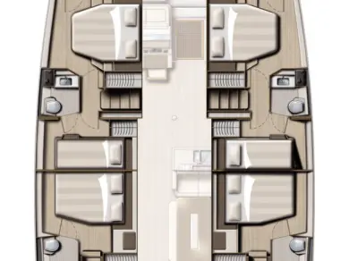 Catamaran hire in Kaštela - Bali Bali 4.8