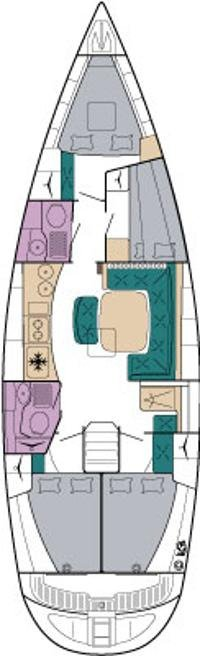 Sailboat hire in Ávdira - Bavaria Bavaria 44