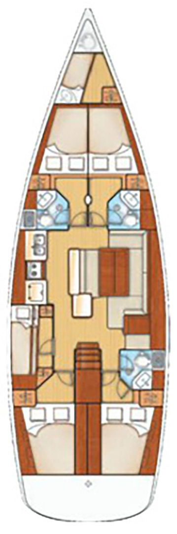 Bénéteau Oceanis 50 charter bareboat or skippered in  Kalkara