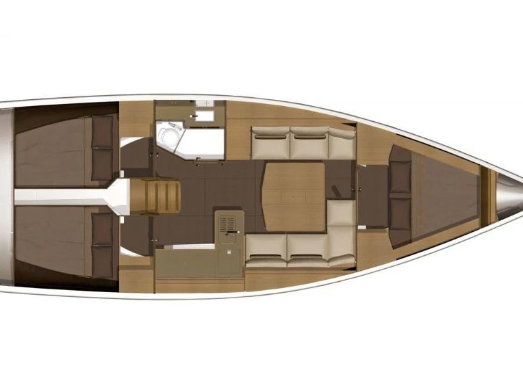 Sailboat hire in Marseille - Dufour Dufour 382 Grand Large