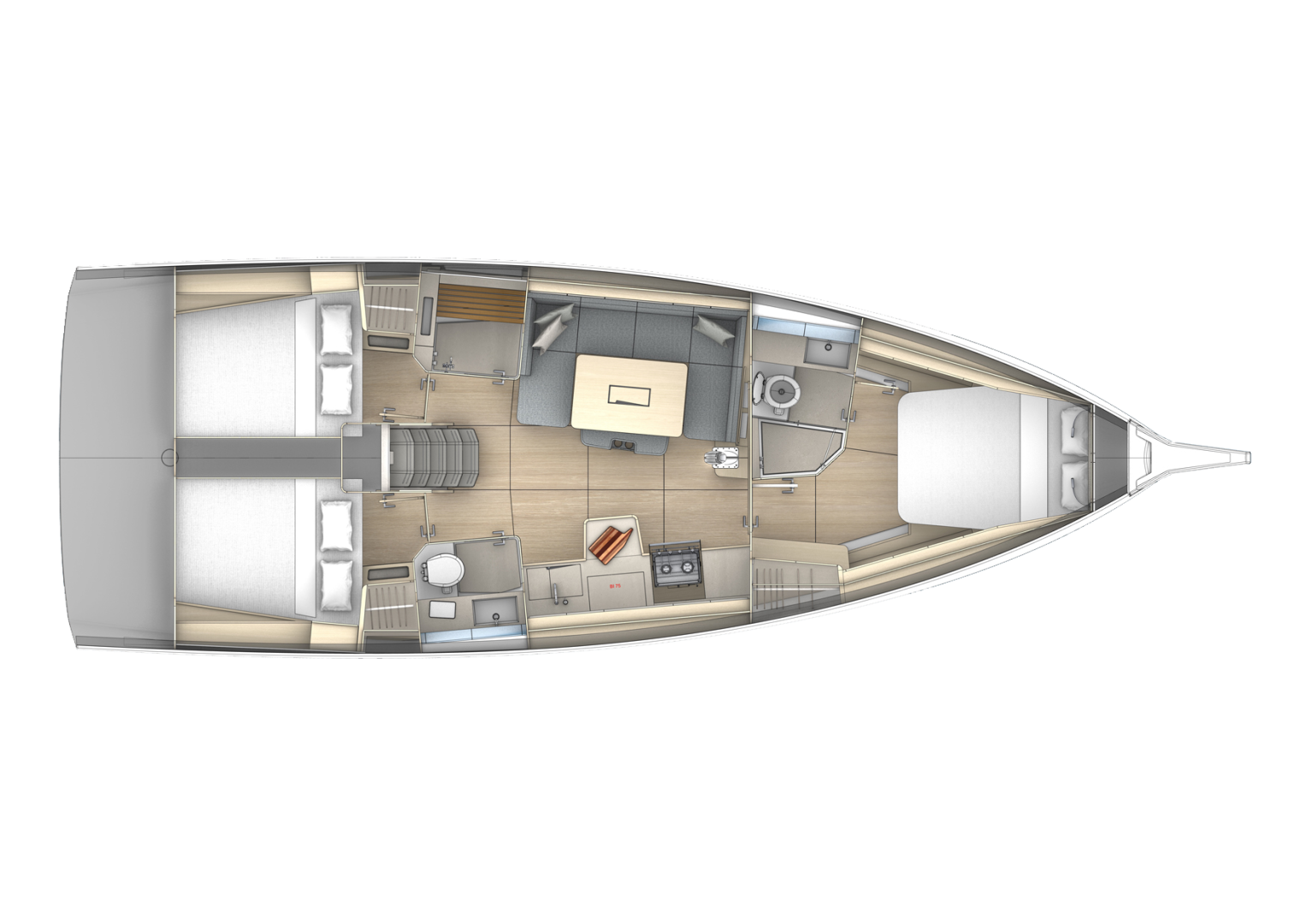 Yacht hire Marseille cheap Dufour 41