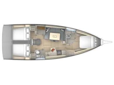 Yacht hire Marseille cheap Dufour 41