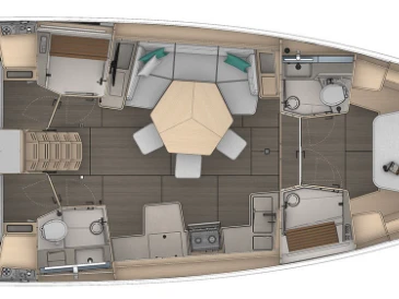 Yacht charter Marseille - Dufour Dufour 44 on SamBoat