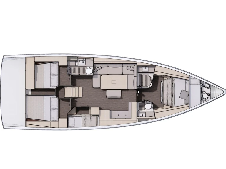 Sailboat hire in Marseille - Dufour Dufour 470