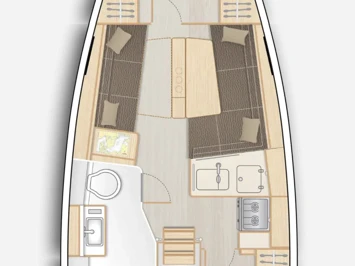 Hanse Hanse 348 charter bareboat or skippered in  Marseille