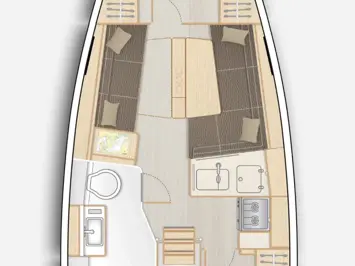 Hanse Hanse 348 charter bareboat or skippered in  Marseille