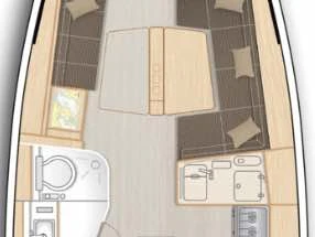 Yacht hire Marseille cheap Hanse 418