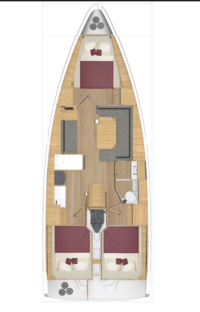 Hire Sailboat Bavaria with a boat licence