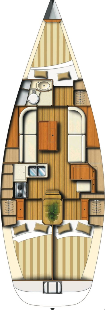 Yacht hire La Rochelle cheap Dufour 34