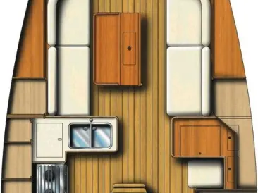 Yacht hire La Rochelle cheap Dufour 34