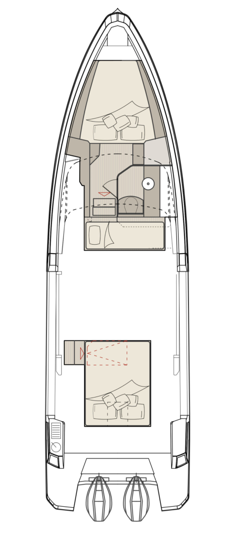 Motorboat hire in Sukošan - Saxdor Saxdor 400 GTO