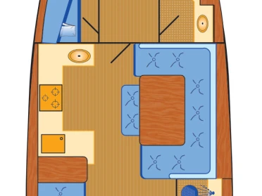 Hire Sailboat Bavaria with a boat licence