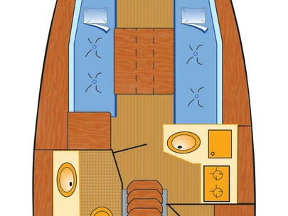 Jeanneau Sun Odyssey 30i charter bareboat or skippered in  Heiligenhafen