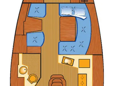 Jeanneau Sun Odyssey 40 charter bareboat or skippered in  Barth