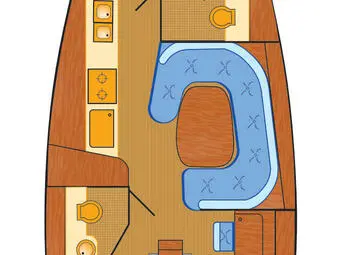 Hire Sailboat Bootsbau Rügen GmbH with a boat licence