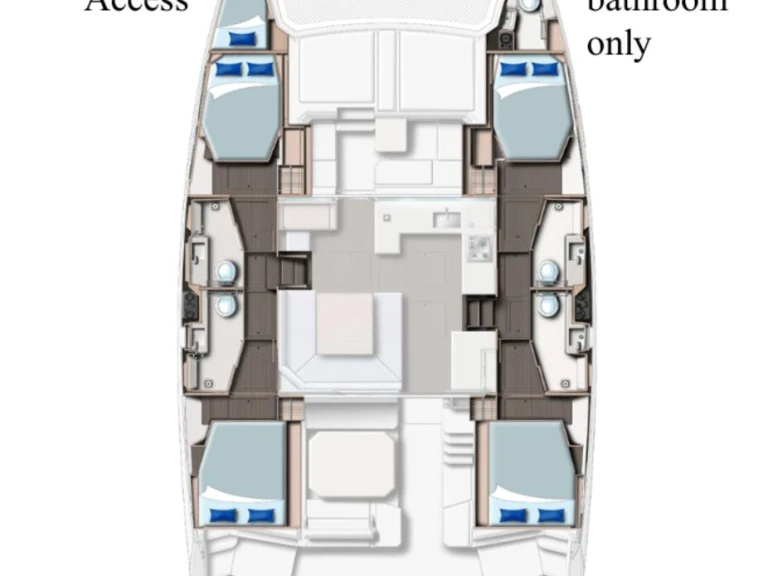 Yacht hire Cannigione cheap Leopard 45