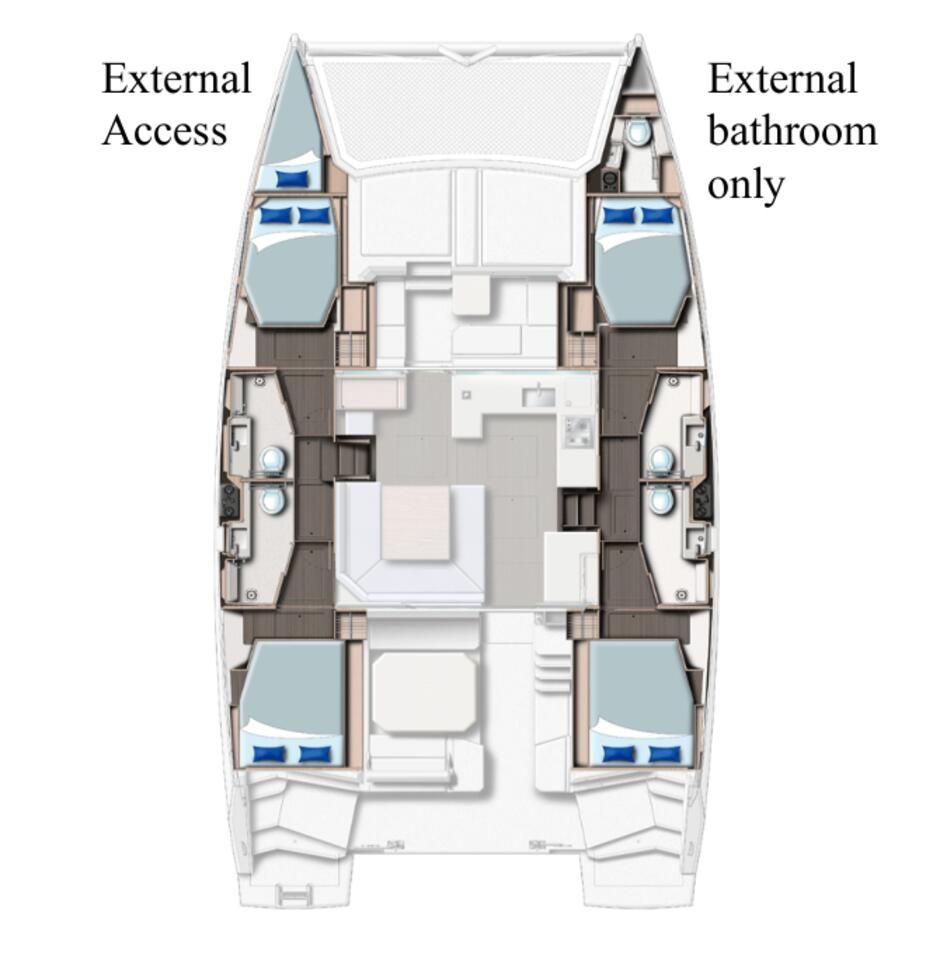 Yacht hire Cannigione cheap Leopard 45